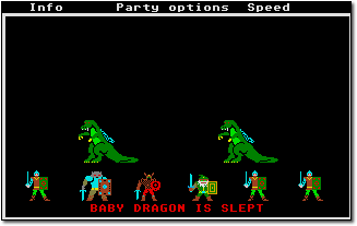 Phantasie - Baby Dragon is Slept