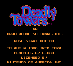 Deadly Towers