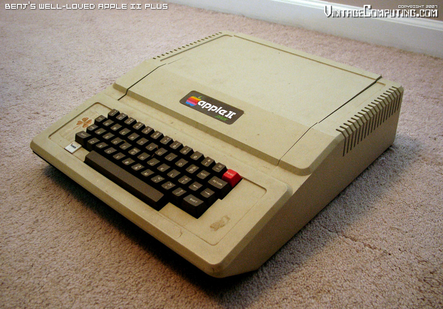 Benj's Apple II Plus Before Cleaning