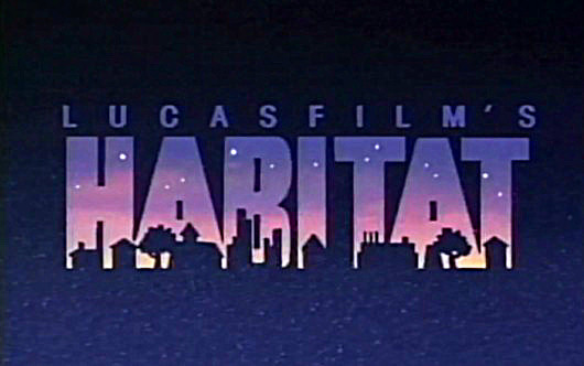 Lucasfilm's Habitat Logo