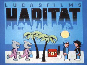 Lucasfilm's Habitat Logo 2
