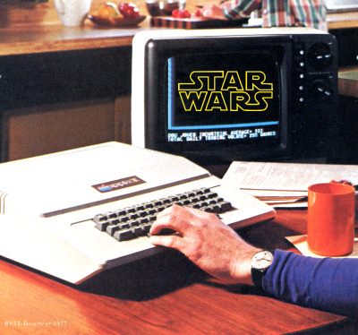 Fictional Apple II Star Wars Composite