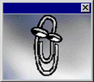 Microsoft Clippy in Word 97