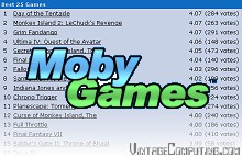 MobyGames Top 25 List