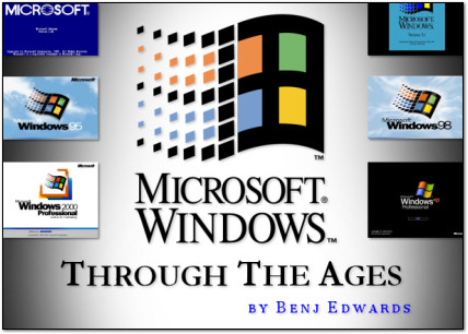 Windows 25th Anniversary - Windows Through The Ages