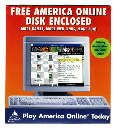 GamePro AOL Game Disk Package - 1996