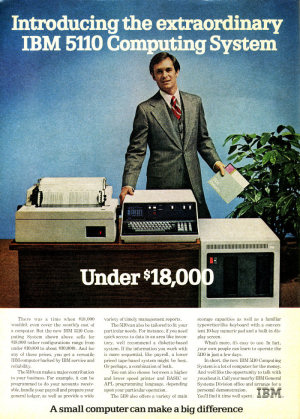 Introducing the Extraordinary IBM 5110 Computing System