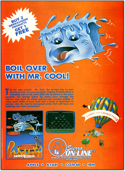 Mr. Cool - Electronic Games 1983
