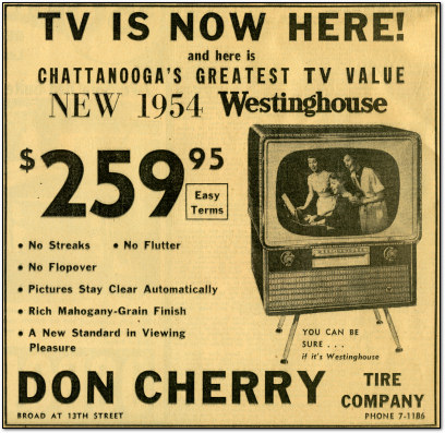 TV is Here - Westinghouse 1954