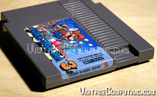 The final Super Mario Bros. 3 Japan cartridge for the NES!