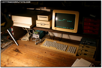 An Apple IIgs Workbench Computer - Photo by Benj Edwards