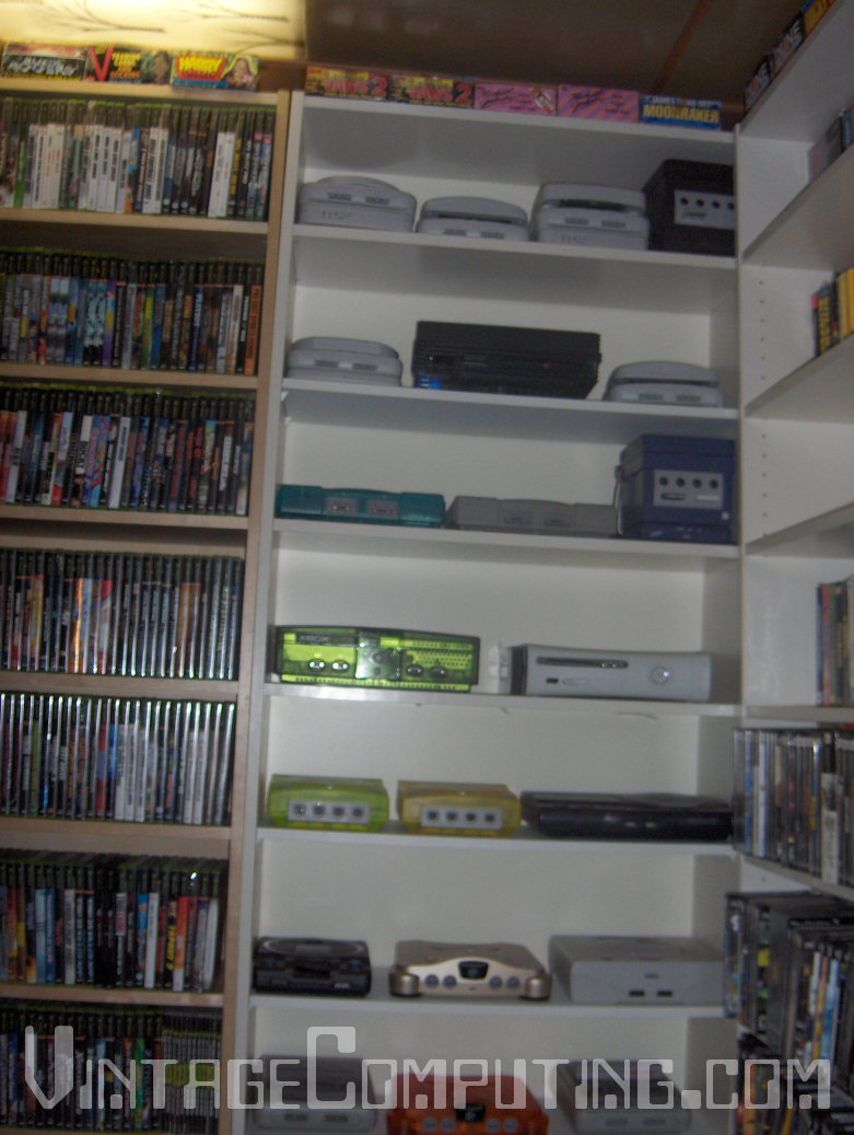 Perfect Biggest Video Game Console Collection in Living room