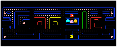 Pac-Man 30th Anniversary Google Doodle