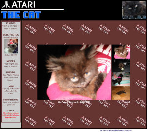 Atari the Cat Site