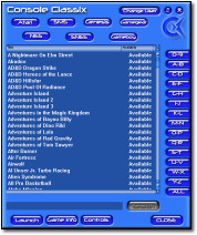 Console Classix Client Software