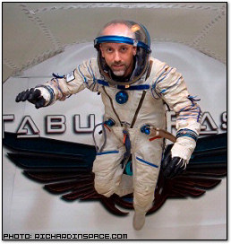Richard Garriott in Space Costume