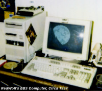 RedWolf's BBS Computer, Circa 1994