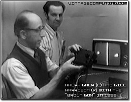 Ralph Baer and Bill Harrison in 1969