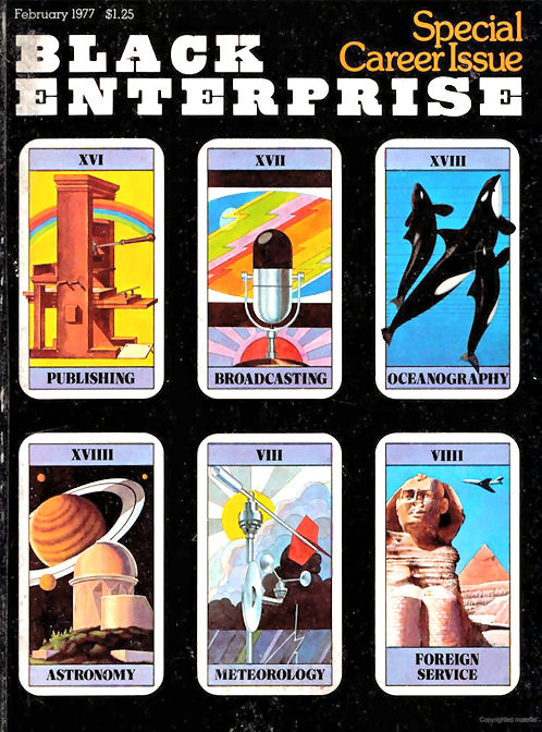 1977 Black Enterprise Magazine Cover