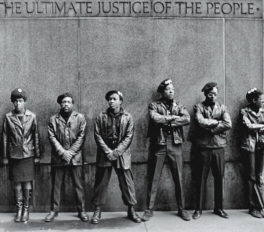 Photo of Black Panther Party Members
