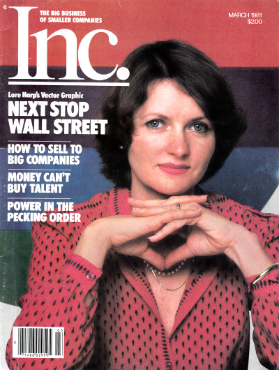 Lore Harp McGovern on Inc Cover