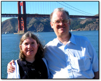 Carol Shaw and husband Ralph Merkle in 2006