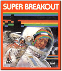 Super Breakout Atari 2600 Box Art
