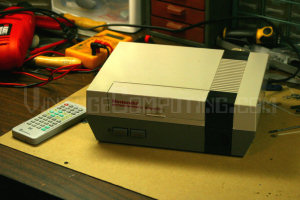 NES DVD Player Construction