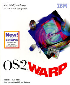 OS/2 Warp 3 Box Cover