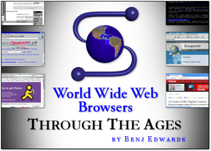 20 Years of the Web Browser - Web Browsers through the Ages