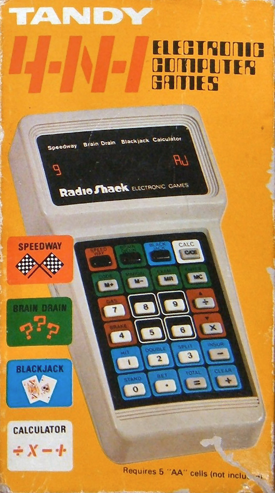 Tandy 4-N-1 Electronic Computer Games
