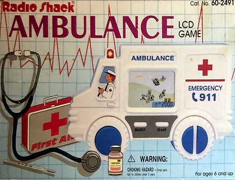 Radio Shack Ambulance LCD Game