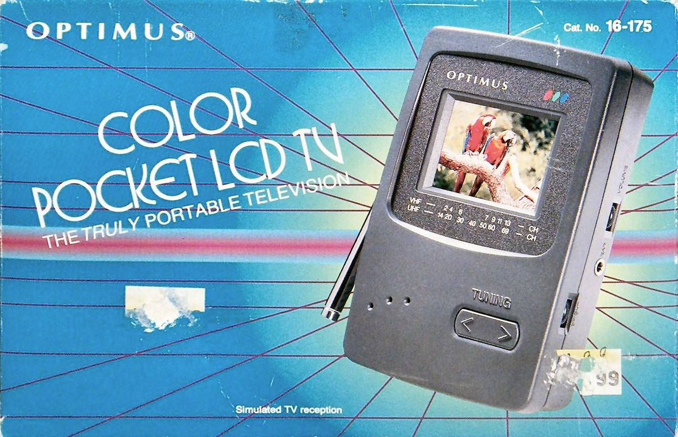 Optimus Color Pocket LCD TV