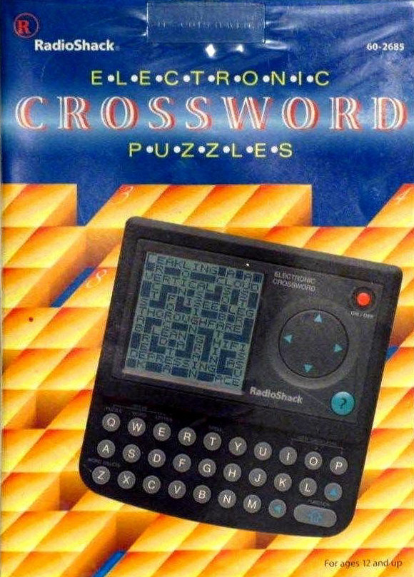 Radio Shack Electronic Crossword Puzzles