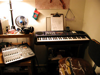 Benj Edwards Recording Studio in Late 2002