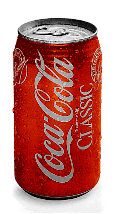 Coca-Cola Can Retro GIF