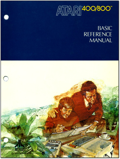 Atari 400/800 BASIC Reference Manual Cover - 1979