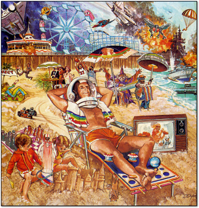 Atari Age Beach Puzzle - 1982