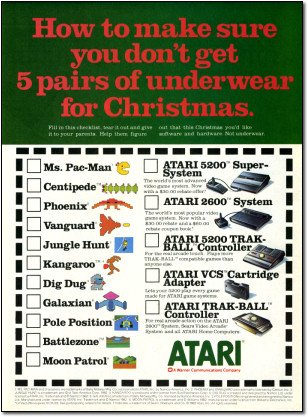 Atari Christmas List