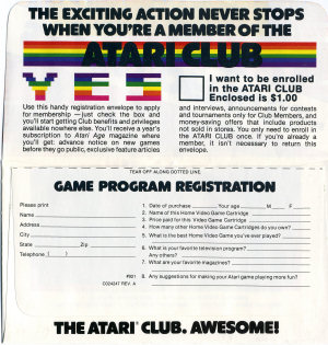 Atariclub Form