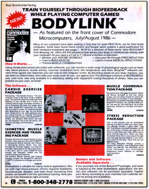 Bodylink Game Interface