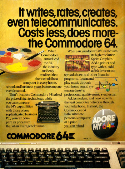 Commodore 64 Advertisement 