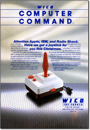 Wico Computer Command Joystick Ad