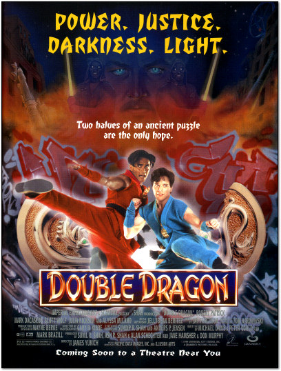 Double Dragon Movie Ad - 1994