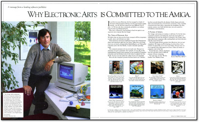 Why Electronic Arts is Committed to the Amiga Ad - 1985