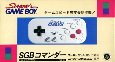 Hori SGB Commander Super Game Boy Controller Super NES SNES Box 1994