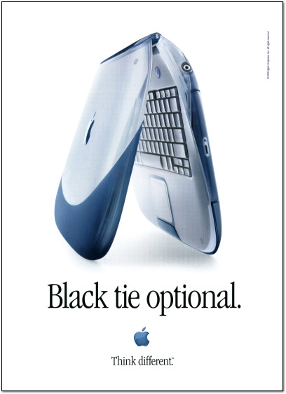 iBook Black Tie Ad - 2000