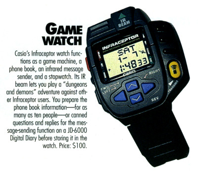 Infraceptor Watch Ad - 1995