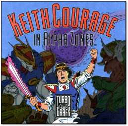 Keith Courage in Alpha Zones Mini Comic - Page 1
