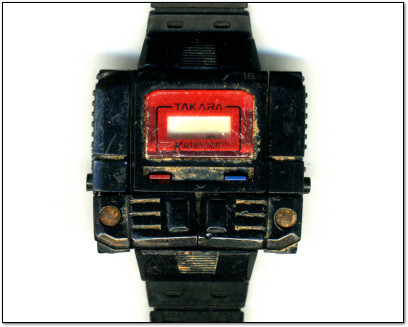 Benj's Dirty Transforming Takara Kronoform Robot Watch - circa early 1980s